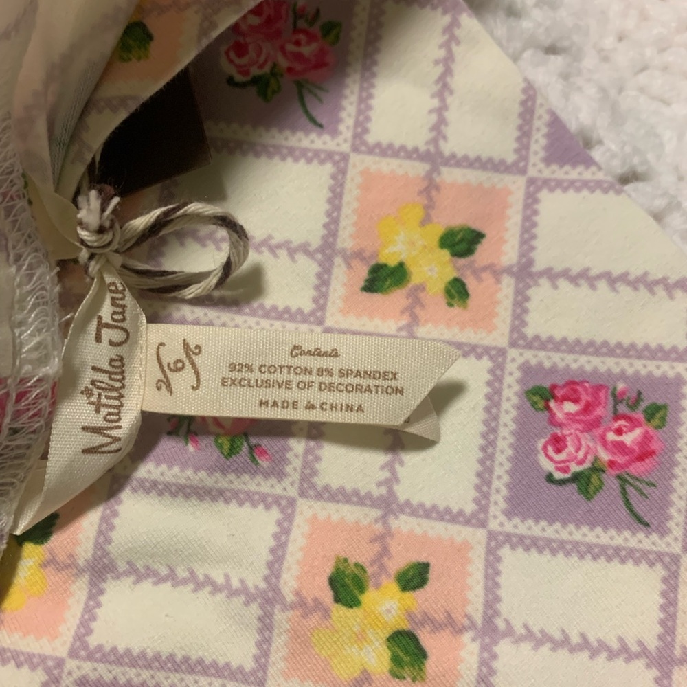 Girls' Floral Ruffle Pants - Picture 5 of 6